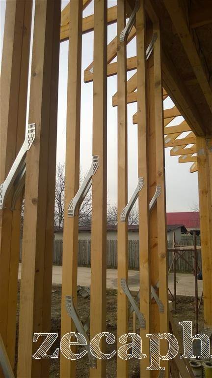 zecaph zero carbon passive house  timber frame structure (7)