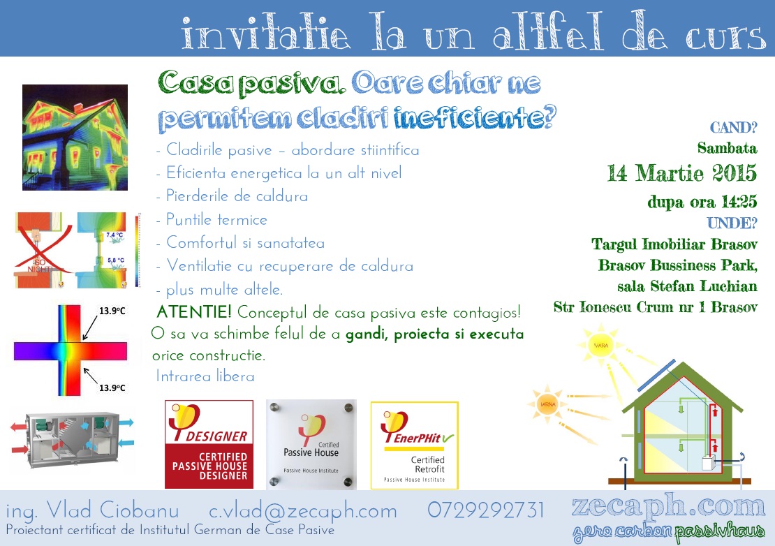 invitatie curs 14 martie 2015 Brasov ora 1430 zecaph